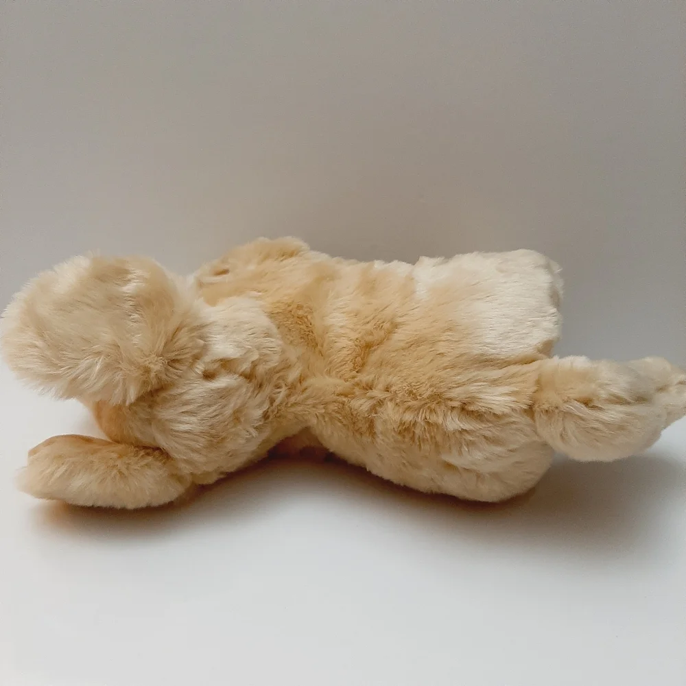 🍒 FOLKMANIS Golden Retriever Puppy Dog Hand Puppet Plush Soft Kids Toy - Picture 15 of 16